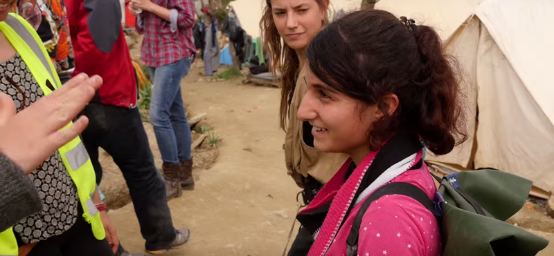 Refugee Bags Made Out of Life Jackets and Bags