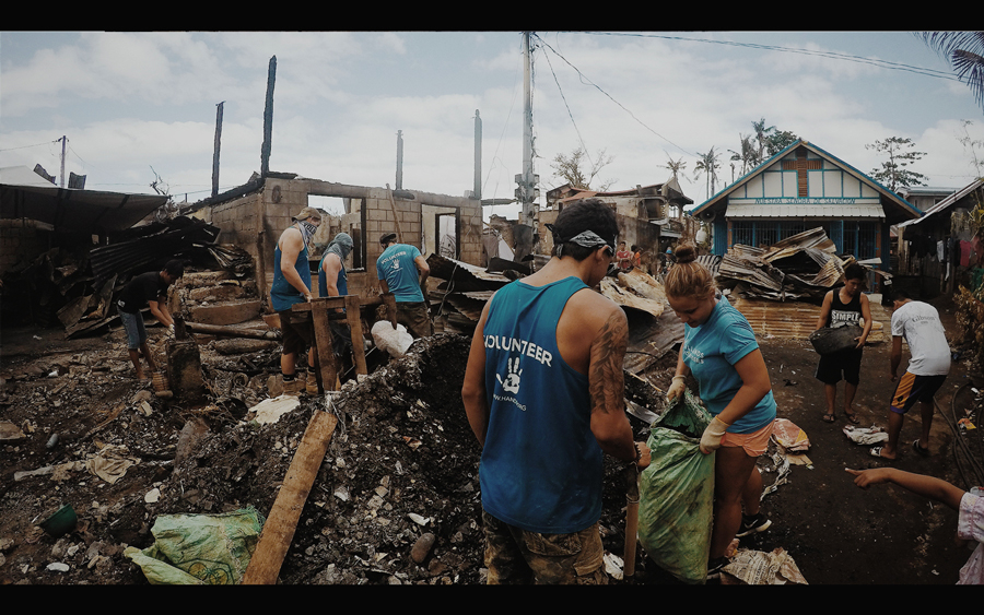 1 Day Fire Response || All Hands Volunteers