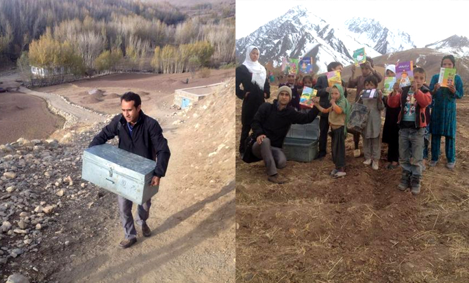 A teacher and his bicycle library in Afghanistan