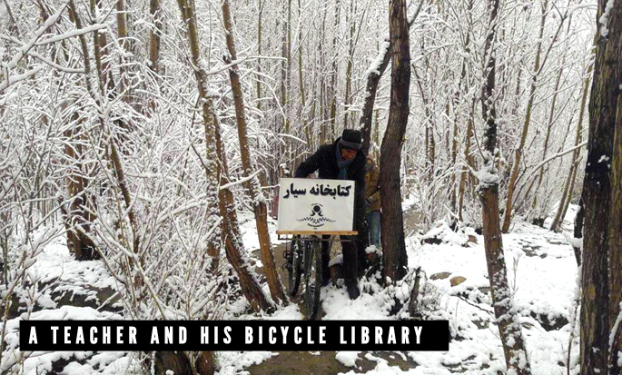 A teacher and his bicycle library in Afghanistan