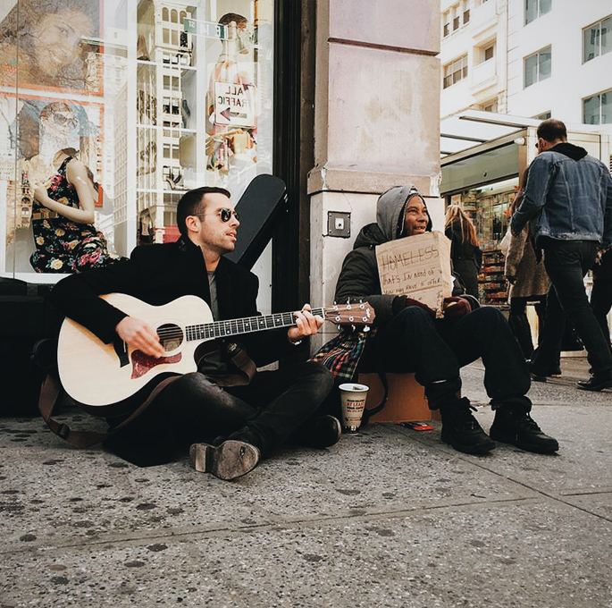 Playing Music With the Homeless